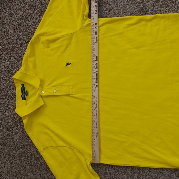 US Polo Assassin Yellow Polo Collared Shirt Men's Size 2XL - Picture 6 of 10